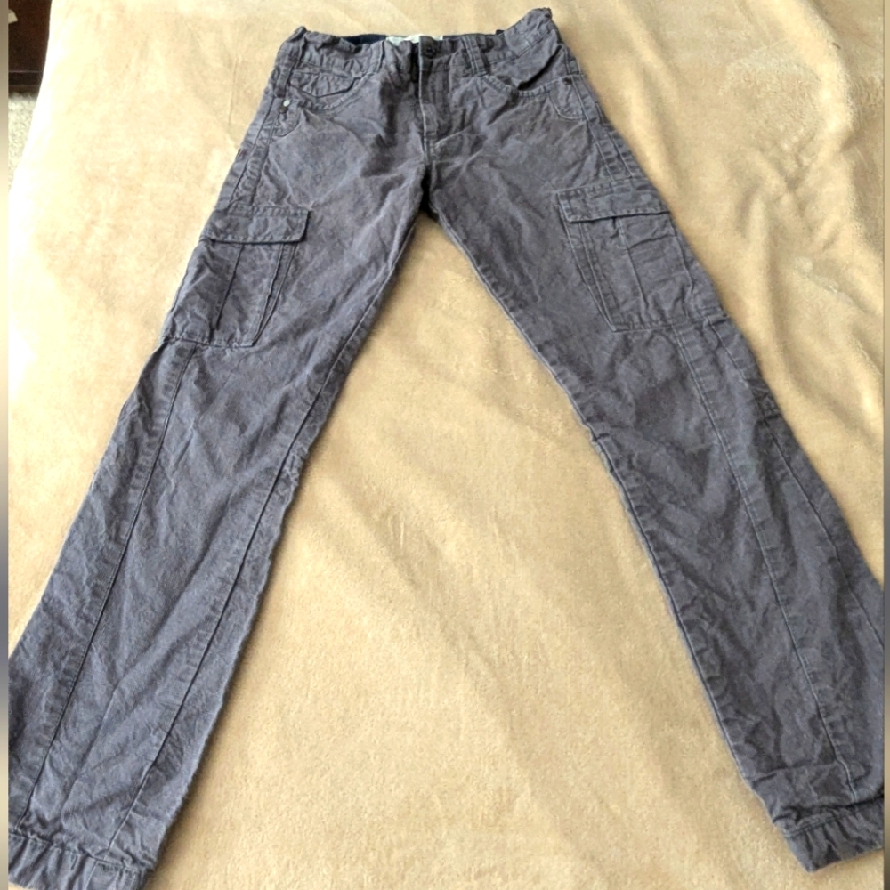 Okaïdi Grey Trousers for Kids 12 ans